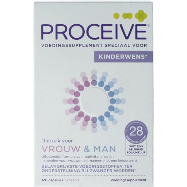 Proceive Kinderwens duo (60 Capsules)