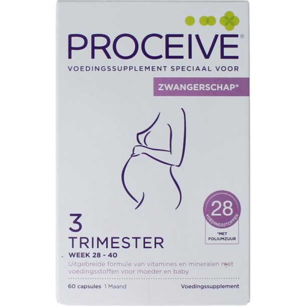 Proceive Kinderwens trimester 3 (60 Capsules)