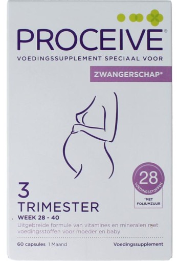 Proceive Kinderwens trimester 3 (60 Capsules)