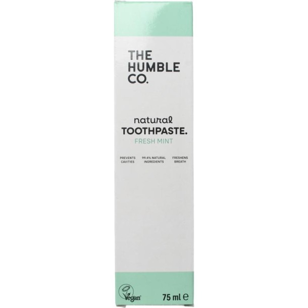 The Humble Co Tandpasta natural fresh mint (75 Milliliter)