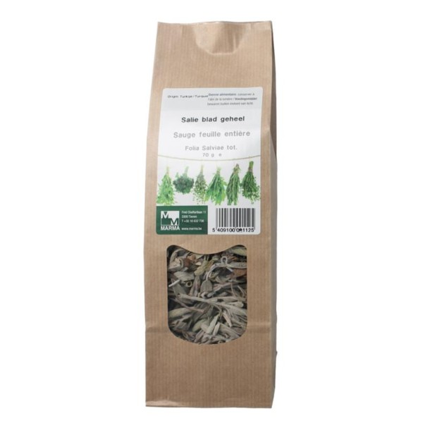 Marma Salie blad geheel (70 Gram)
