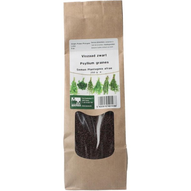 Marma Vlozaad zwart (250 Gram)