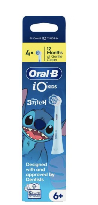 Oral-B iO Kids Stitch Opzetborstels 4 stuks
