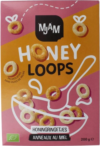 Mjam Honey loops bio (200 Gram)