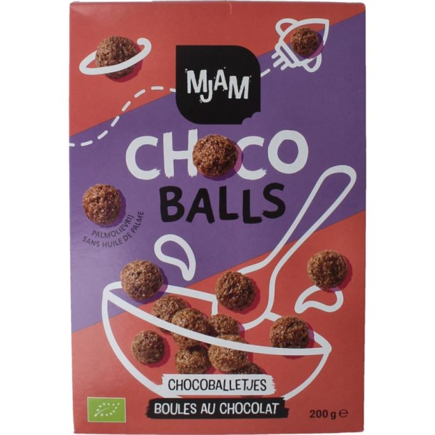 Mjam Choco balls bio (200 Gram)