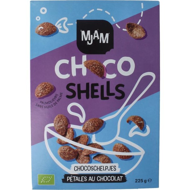 Mjam Choco shells bio (225 Gram)