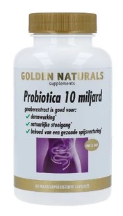 Golden Naturals Probiotica 10 Miljard Capsules 60VCP