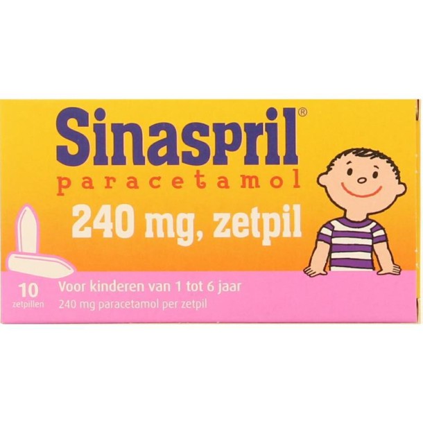 Sinaspril Zetpil 240mg (10 Zetpillen)