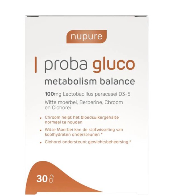 Nupure Proba Gluco Capsules 30 stuks