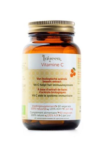 Laveen Vitamine C acerola bio (60 Vegetarische capsules)