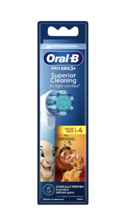 Oral-B Pro Kids Lion King Opzetborstels - 4 stuks