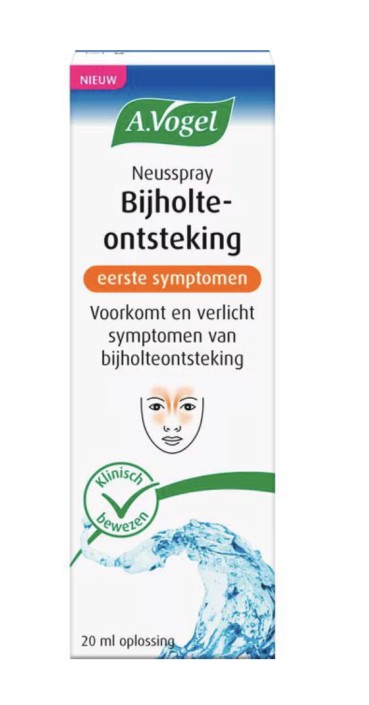 A. Vogel Neusspray Bijholte Ontsteking Eerste Symptomen 20 ML