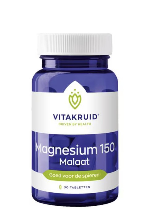 Vitakruid Magnesium 150 Malaat Tabletten 30 stuks