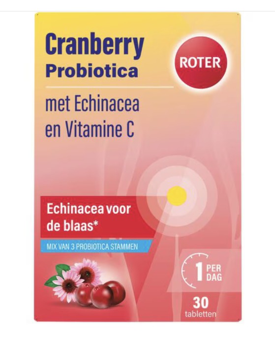 Roter Cranberry & probiotica (30 Capsules)