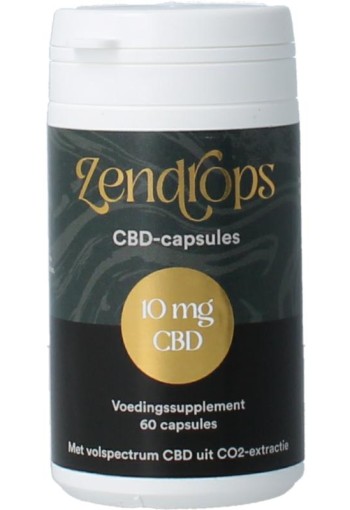Zendrops CBD capsules 10mg (60 Capsules)