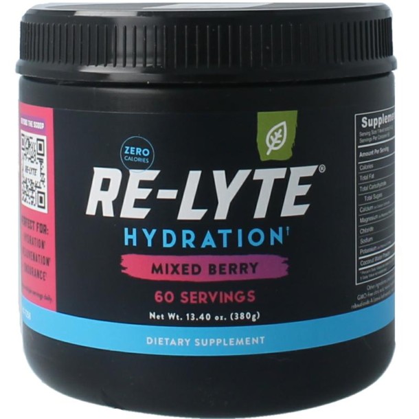 Re-Lyte Hydration drankmix gemengde bessen (380 Gram)
