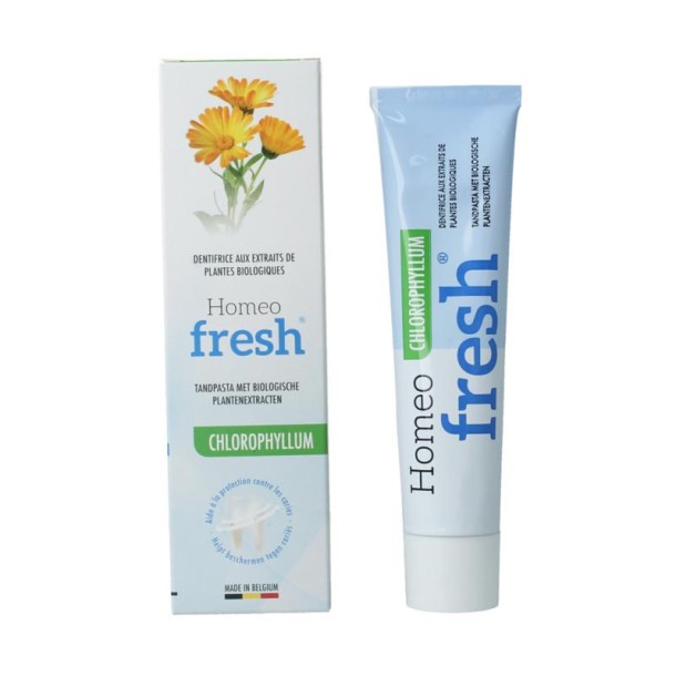 Homeofresh Tandpasta chlorophyllum (75 Milliliter)