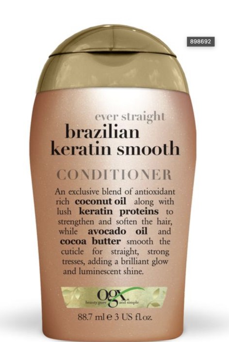 OGX Travelsize brazilian keratin smooth conditioner (88,7 Milliliter)