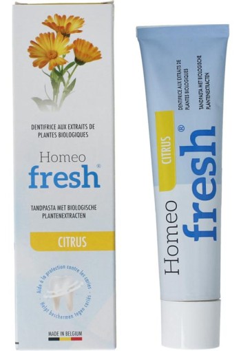 Homeofresh Tandpasta citrus (75 Milliliter)