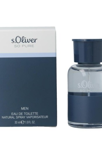 S Oliver So pure men eau de toilette (30 Milliliter)