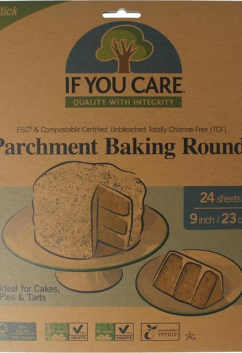 If You Care Bakpapier rond (24 Stuks)