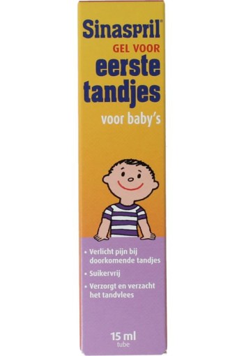 Sinaspril Gel voor de eerste tandjes (15 Milliliter)