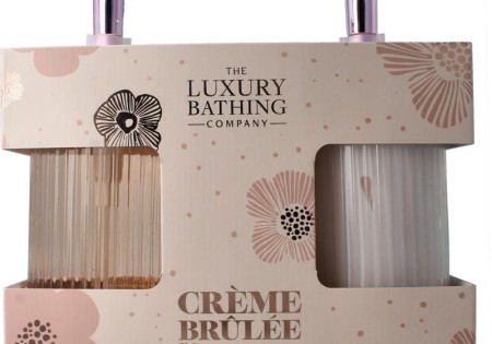 The Luxury Bath Heavenly hands wash & hand nail cream glass bottle (1 Set)