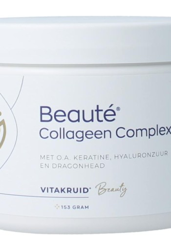 Vitakruid Beaute collageen rood fruit keratine (153 Gram)