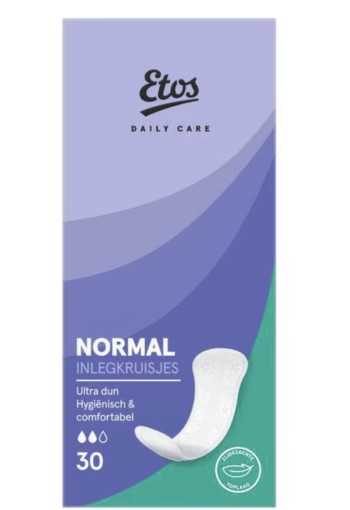 Etos Daily Care Normal inlegkruisjes 30 stuks