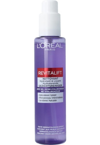 L'Oreal Paris Revitalift hyalluronzuur cleanser (150 Milliliter)