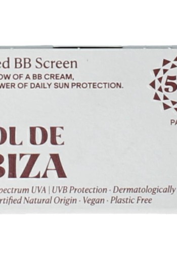 Sol de Ibiza Gezichtscreme getint nude SPF50 (35 Gram)