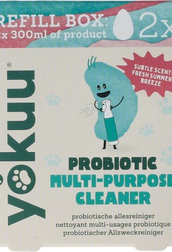Yokuu Probio allesreiniger voor huisdieren refill (2 Stuks)