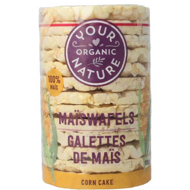 Your Organic Nat Maiswafels bio (100 Gram)