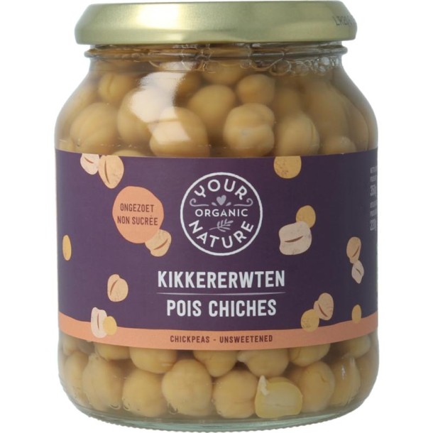 Your Organic Nat Kikkererwten fijn bio (350 Gram)
