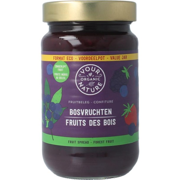 Your Organic Nat Fruitbeleg bosvruchten bio (375 Gram)