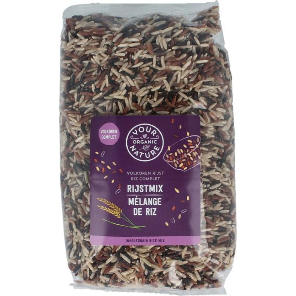 Your Organic Nat Volkorenrijst mix bio (500 Gram)