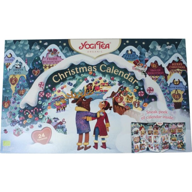 Yogi Tea Christmas calendar 2025 bio (1 Stuks)