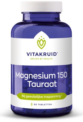Vitakruid Magnesium 150 tauraat (90 Tabletten)