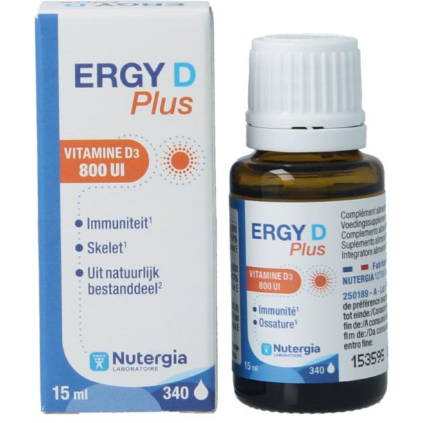 Nutergia Ergy D plus (15 Milliliter)