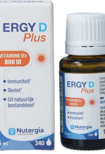Nutergia Ergy D plus (15 Milliliter)