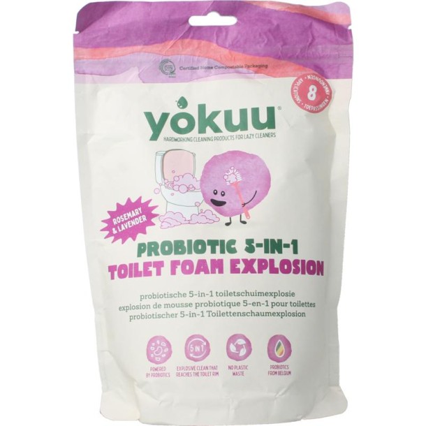 Yokuu Probio toilet schuim 5 in 1 (800 Gram)