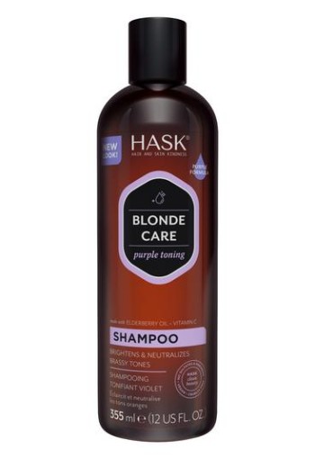 Hask Shampoo blonde care purple toning (355 Milliliter)