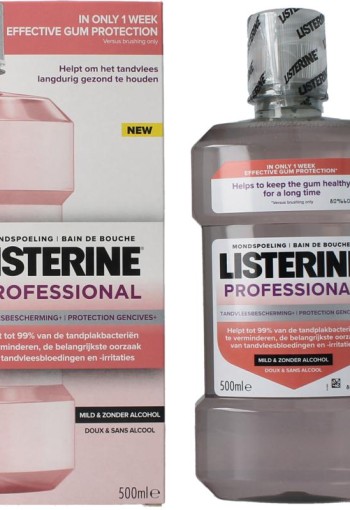 Listerine Mondwater professional gum protect (500 Milliliter)