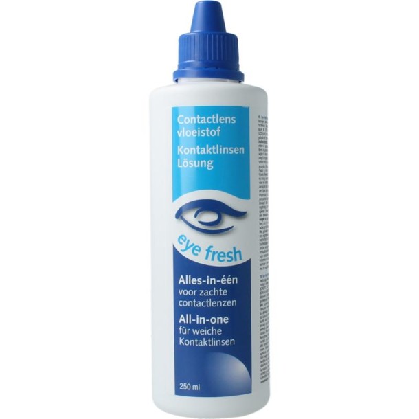 Eyefresh Alles in een lenzenvloeistof zachte lenzen (250 Milliliter)
