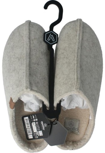 Apollo Zweedse slof beige 37/38 dames (1 Paar)