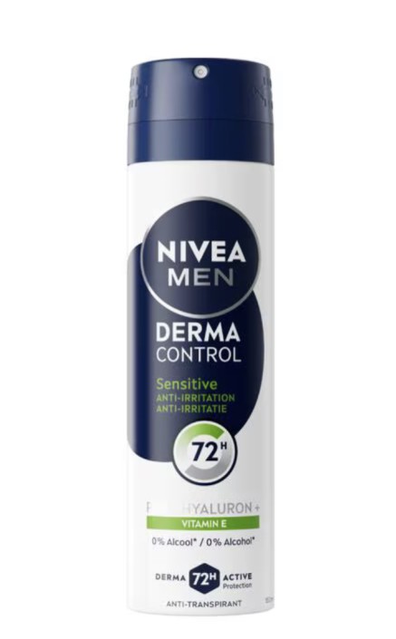 Nivea men Derma Control Sensitive Deodorant Spray 150 ML
