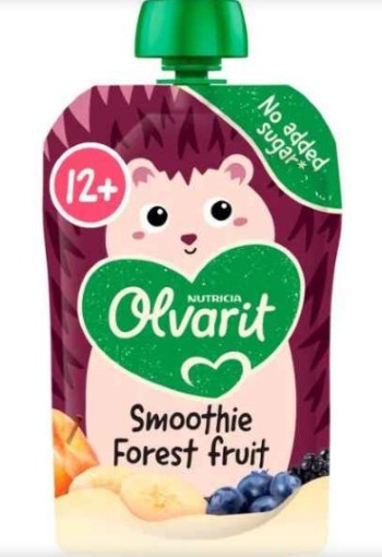 Olvarit Knijpfruit Smoothie Bosvrucht
