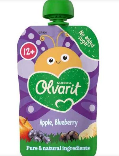 Olvarit Appel/banaan/zwarte bes