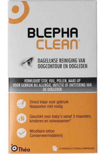 Blephaclean Kompressen (20 Stuks)