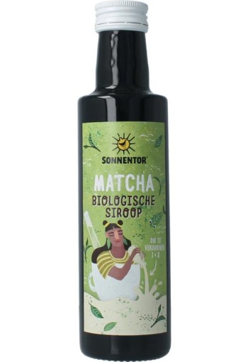 Sonnentor Matcha siroop bio (250 Milliliter)